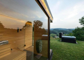 Wellnessen im Naturparadies auf der südsteirischen Weinstraße - Gamlitz - mit privater Panoramasauna & Whirlpool